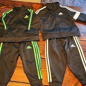 ADIDAS 12 month boys track suits